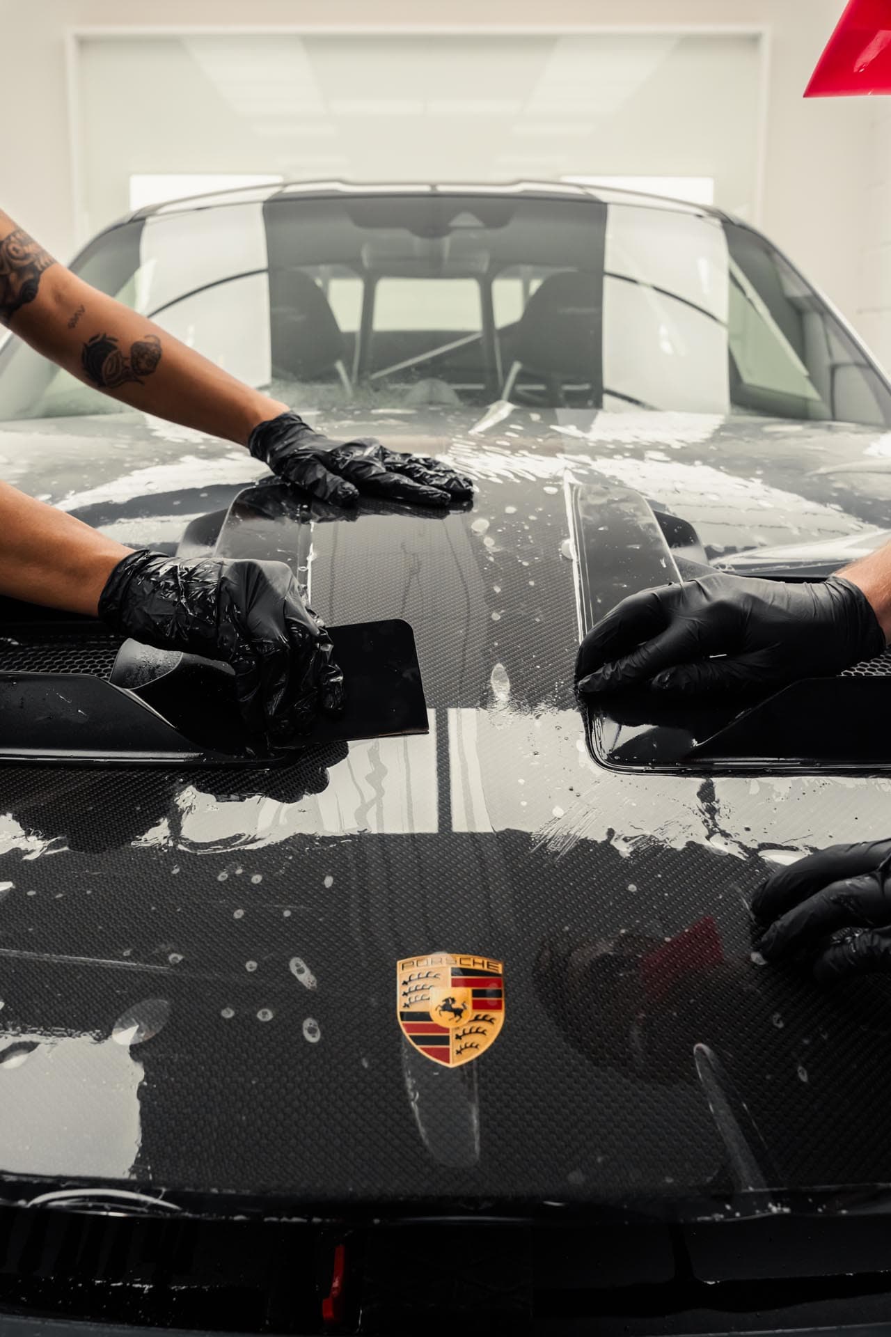 PPF installation step